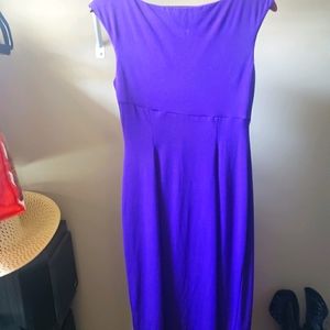 Sleeveless Purple Sundress